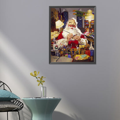 Santa Claus - Full Round Drill Diamond Painting 40*50CM