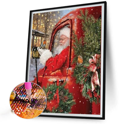 Santa Claus - Full Round Drill Diamond Painting 40*50CM