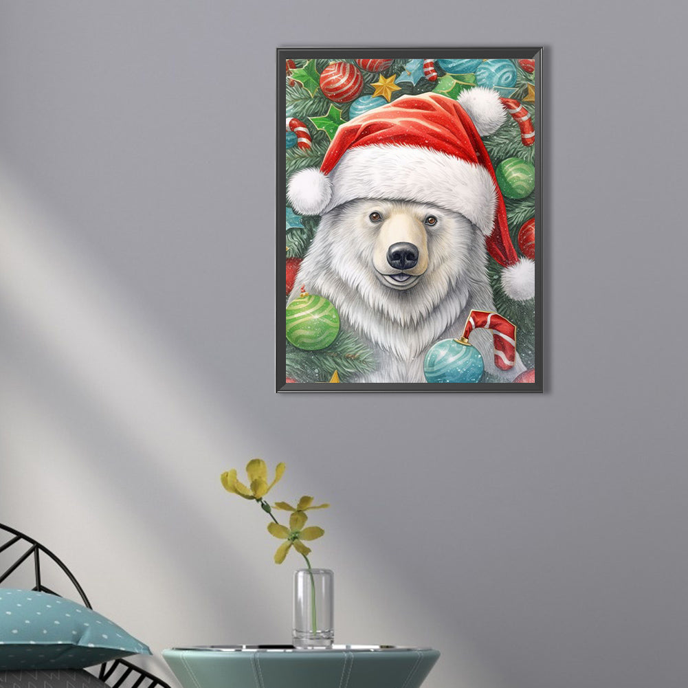 Christmas Animals - Full AB Dril Square Diamond Painting 30*40CM