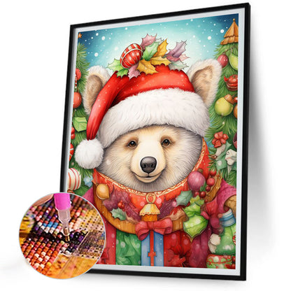 Christmas Animals - Full AB Dril Square Diamond Painting 30*40CM