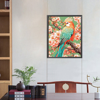 Parrot - Full AB Dril Round Diamond Painting 40*50CM