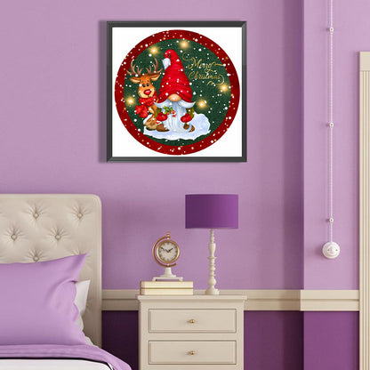 Christmas Gnome - Full Round Drill Diamond Painting 40*40CM