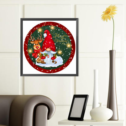 Christmas Gnome - Full Round Drill Diamond Painting 40*40CM