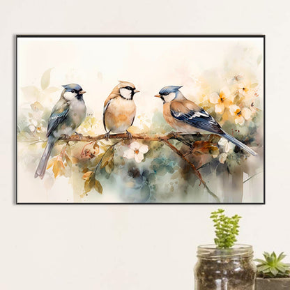 Beautiful Bird Flying On The Branch - Full Round Drill Diamond Painting 40*60CM