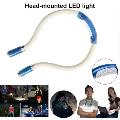 Diamond Painting LED Headlamp Neck Reading Light for /Knitting/Camping/Repairing