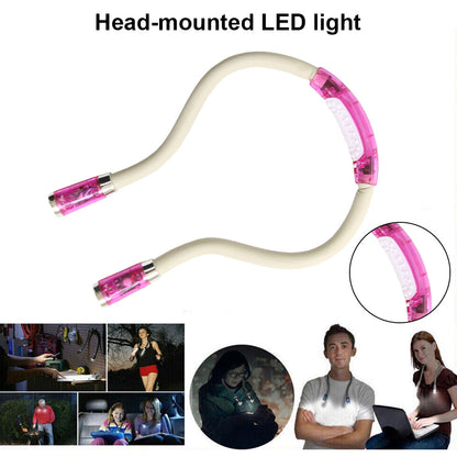 Diamond Painting LED Headlamp Neck Reading Light for /Knitting/Camping/Repairing