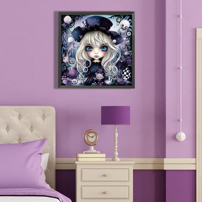 Gentleman Girl - Full Round Drill Diamond Painting 40*40CM