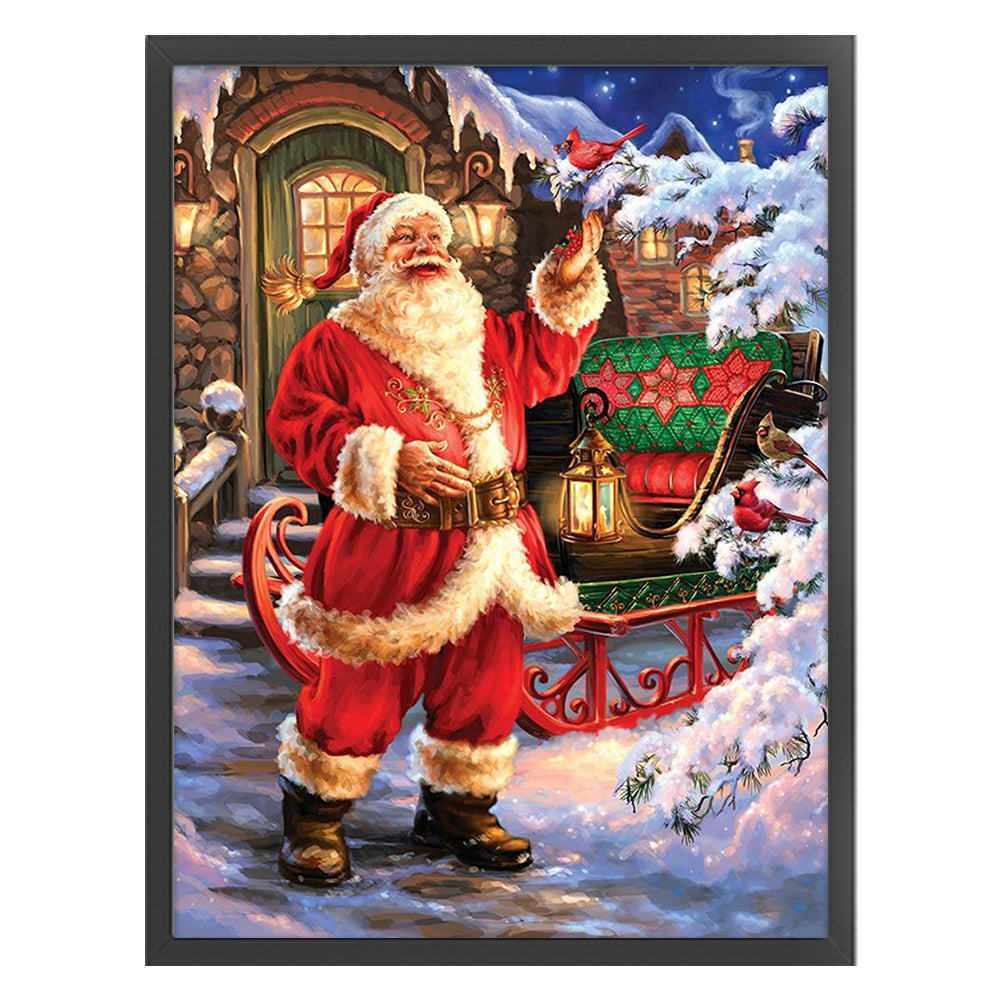 Santa Claus - 11CT Stamped Cross Stitch 50*65CM