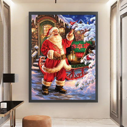 Santa Claus - 11CT Stamped Cross Stitch 50*65CM