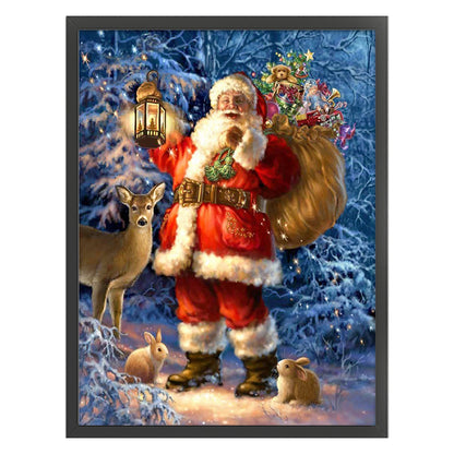 Santa Claus - 11CT Stamped Cross Stitch 50*65CM