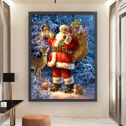 Santa Claus - 11CT Stamped Cross Stitch 50*65CM