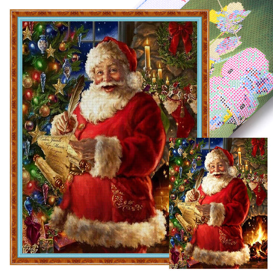 Santa Claus - 11CT Stamped Cross Stitch 50*65CM