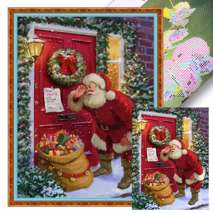 Santa Claus - 11CT Stamped Cross Stitch 50*65CM