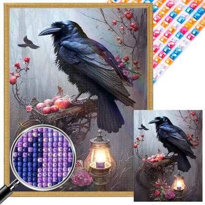 Crow - Full Square Drill Diamond Painting 30*40CM