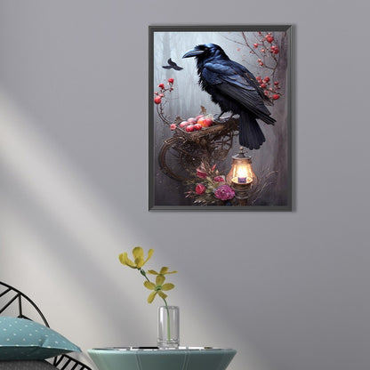 Crow - Full Square Drill Diamond Painting 30*40CM