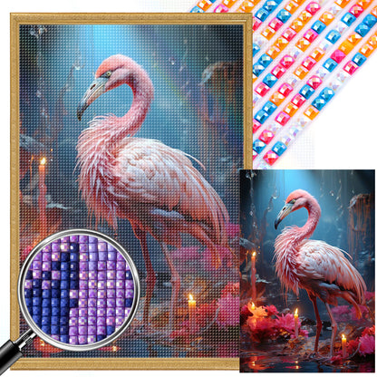 Flamingo - Full AB Dril Square Diamond Painting 40*60CM