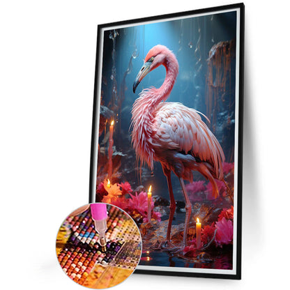 Flamingo - Full AB Dril Square Diamond Painting 40*60CM