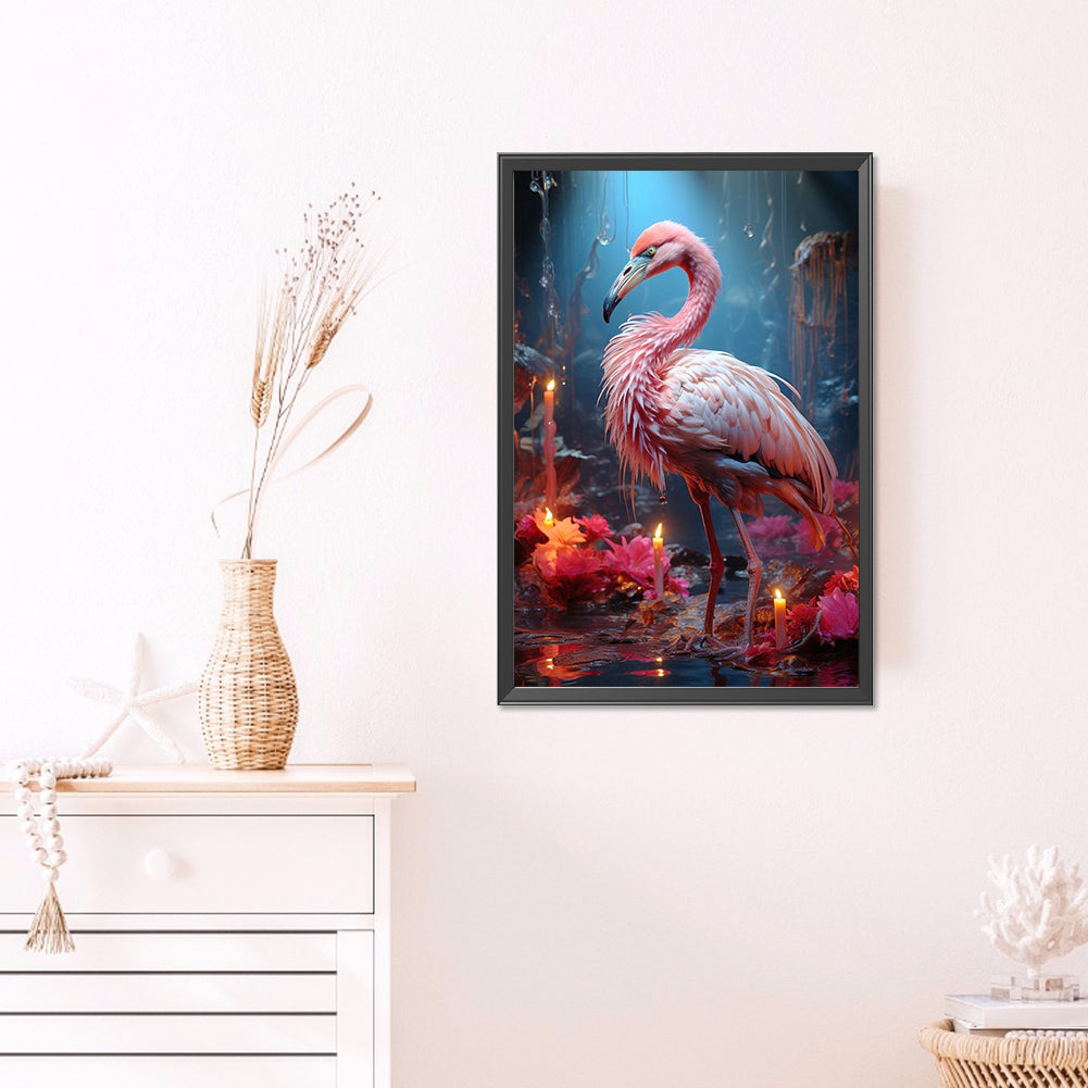 Flamingo - Full AB Dril Square Diamond Painting 40*60CM