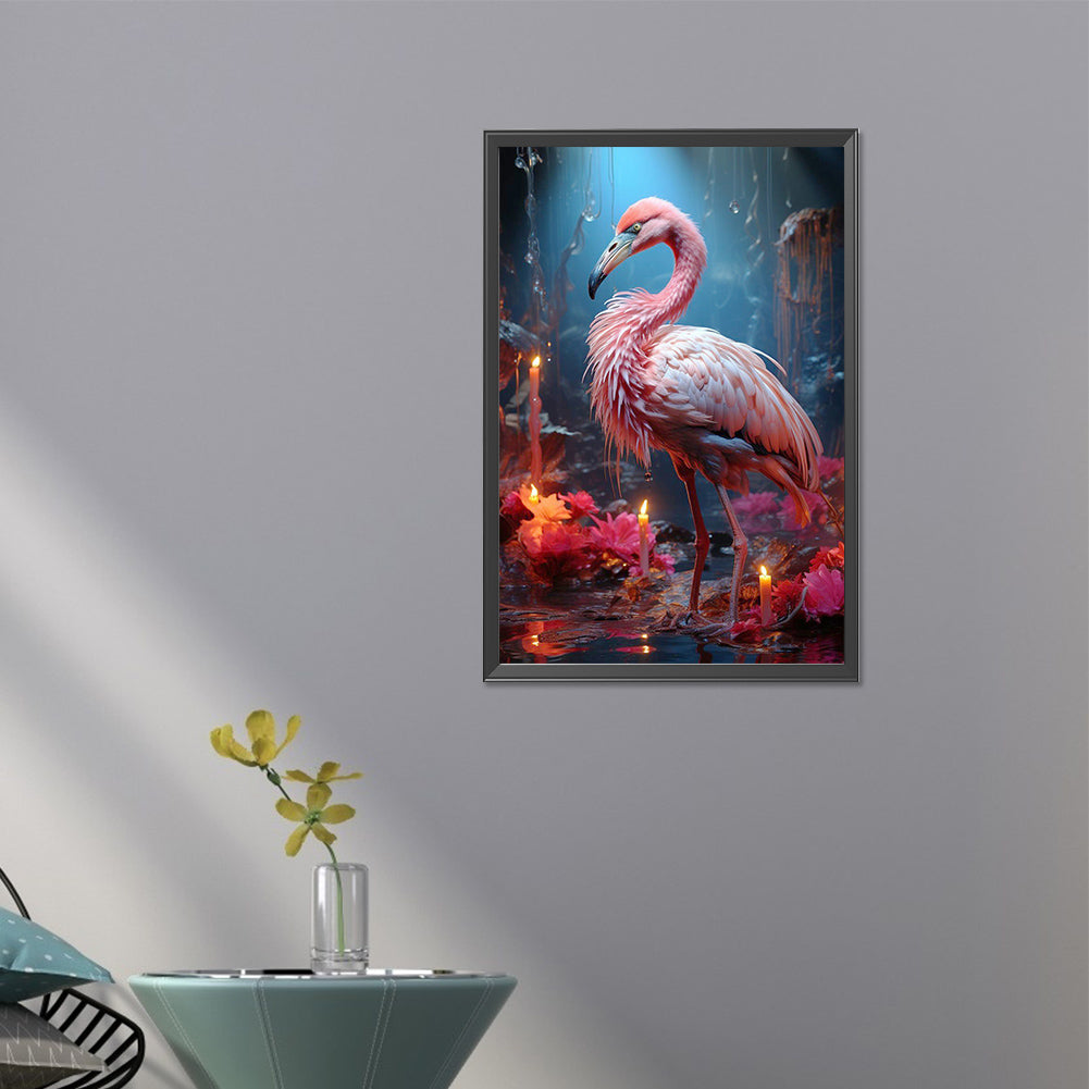 Flamingo - Full AB Dril Square Diamond Painting 40*60CM