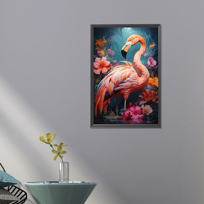 Flamingo - Full AB Dril Square Diamond Painting 40*60CM