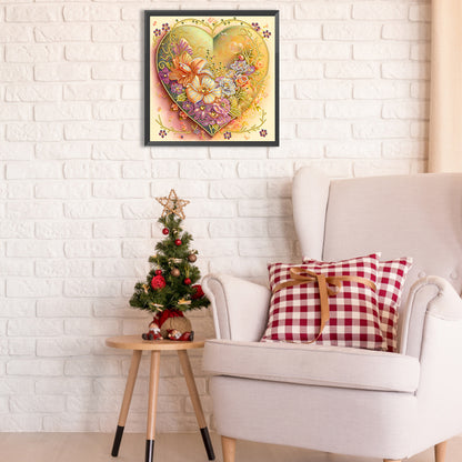 Aesthetic Heart - Special Shaped Drill Diamond Painting 30*30CM