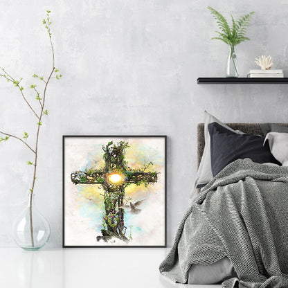 Cross - 11CT Stamped Cross Stitch 50*55CM