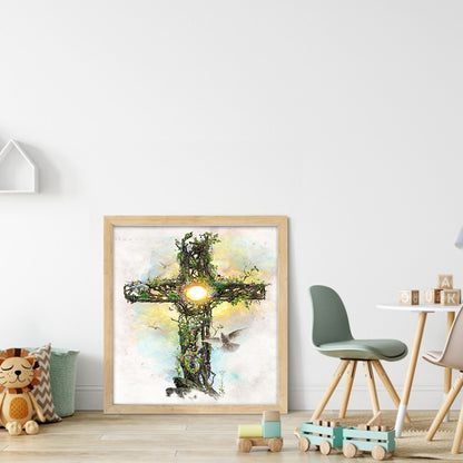 Cross - 11CT Stamped Cross Stitch 50*55CM