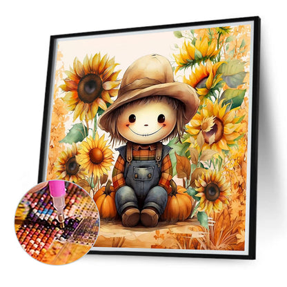 Harvest And Dolls - Full Round Drill Diamond Painting 40*40CM