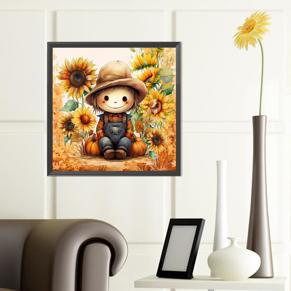 Harvest And Dolls - Full Round Drill Diamond Painting 40*40CM