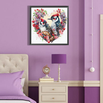 Love Bird - Full Round Drill Diamond Painting 40*40CM