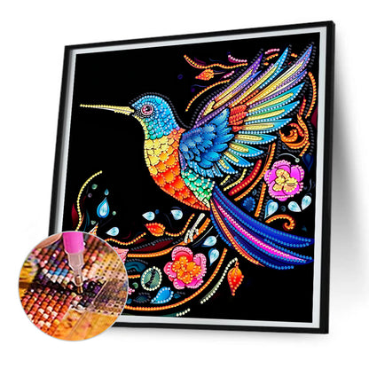 Hummingbird - Special Shaped Drill Diamond Painting 30*30CM