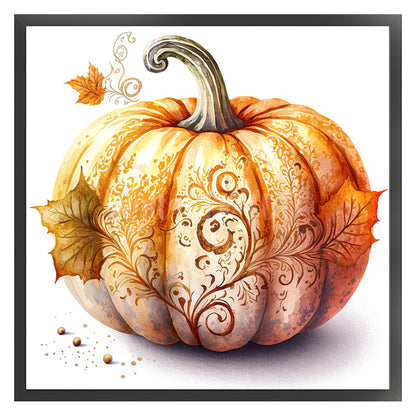 Halloween Pumpkin - 11CT Stamped Cross Stitch 50*50CM