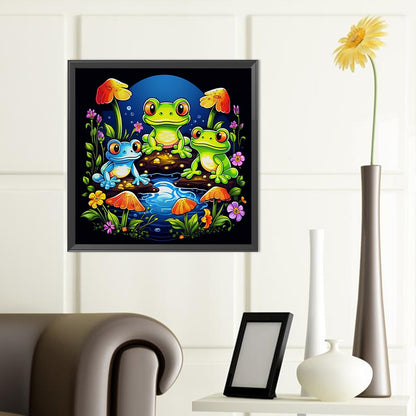 Frog - Full Round Drill Diamond Painting 40*40CM