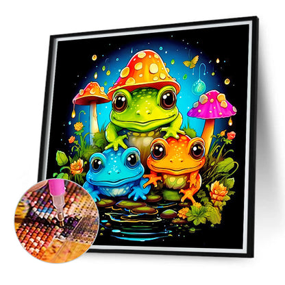 Frog - Full Round Drill Diamond Painting 40*40CM