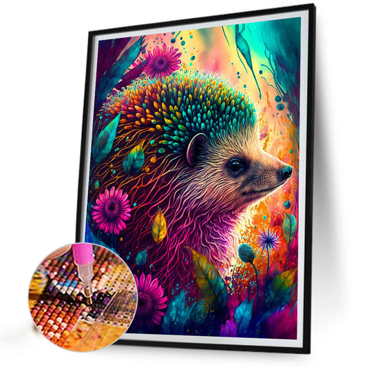 Color Hedgehog - Full Round Drill Diamond Painting 40*50CM