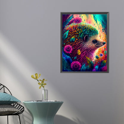 Color Hedgehog - Full Round Drill Diamond Painting 40*50CM