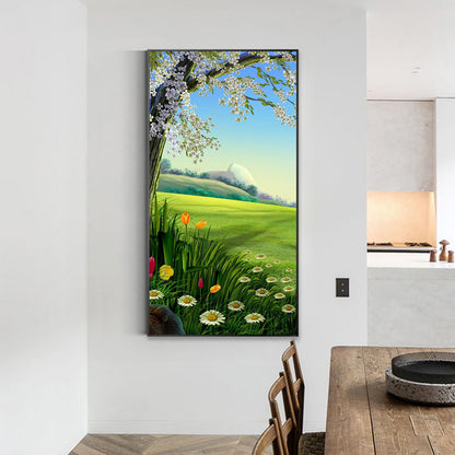 The Fragrance Of Wild Flowers - Full Round Drill Diamond Painting 40*70CM