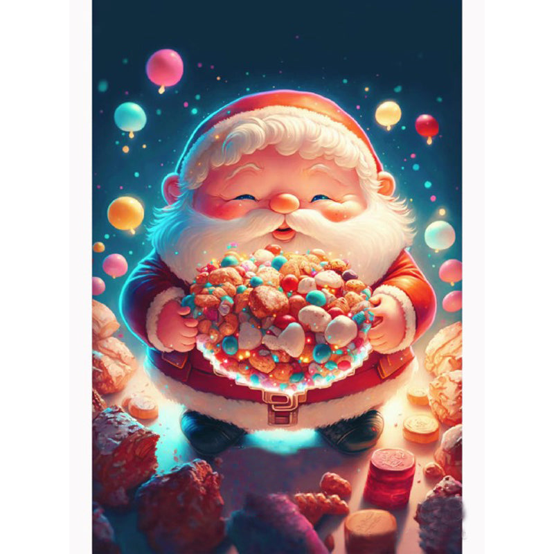 Santa Claus - Full Round Drill Diamond Painting 30*40CM