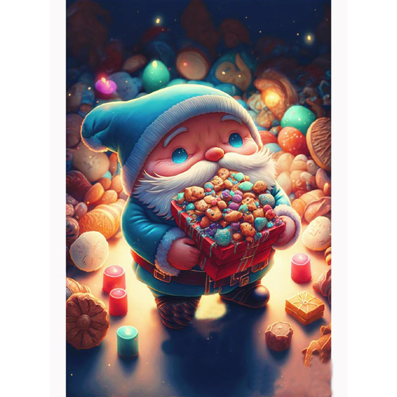 Santa Claus - Full Round Drill Diamond Painting 30*40CM