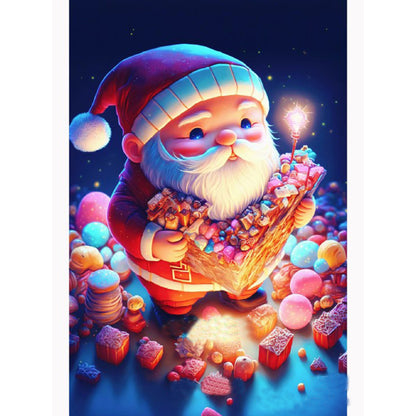 Santa Claus - Full Round Drill Diamond Painting 30*40CM