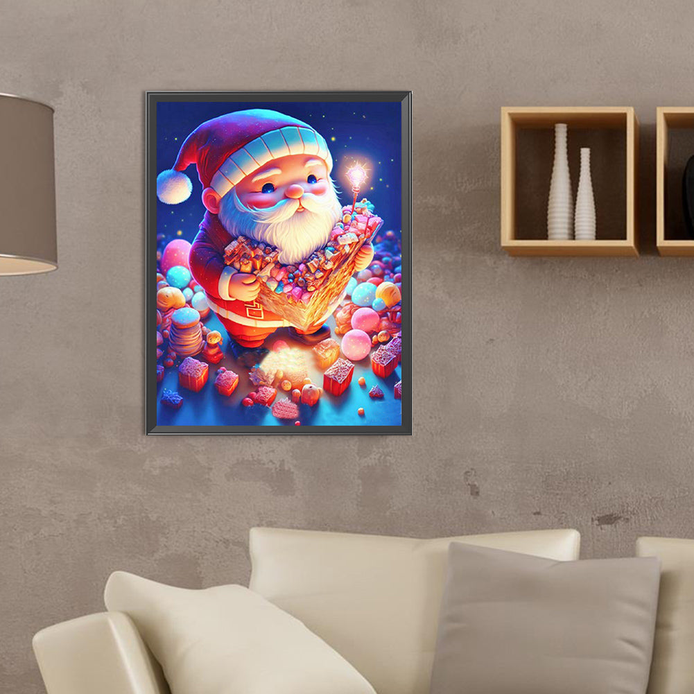 Santa Claus - Full Round Drill Diamond Painting 30*40CM