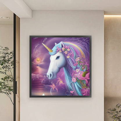 Unicorn - 11CT Stamped Cross Stitch 60*60CM