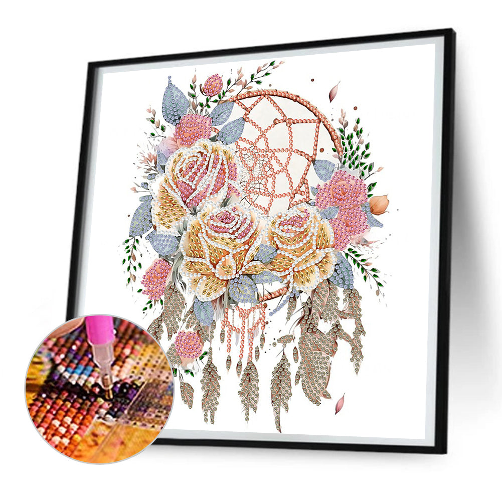 Dreamcatcher - Special Shaped Drill Diamond Painting 30*30CM