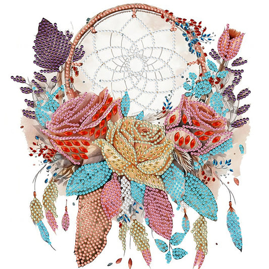 Dreamcatcher - Special Shaped Drill Diamond Painting 30*30CM