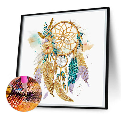 Dreamcatcher - Special Shaped Drill Diamond Painting 30*30CM