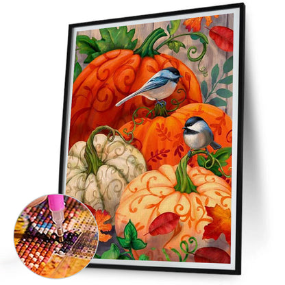 Pumpkin Harvest - Full Square Drill Diamond Painting 30*40CM