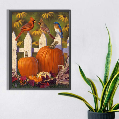 Pumpkin Harvest - Full Square Drill Diamond Painting 30*40CM