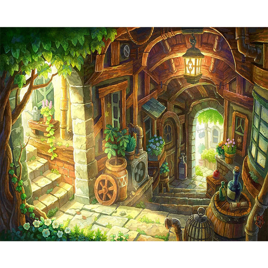 Beautiful Morning - Full Round Drill Diamond Painting 50*40CM