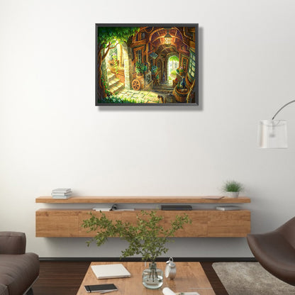 Beautiful Morning - Full Round Drill Diamond Painting 50*40CM