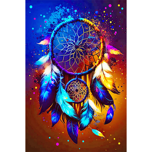 Dreamcatcher - Full Round Drill Diamond Painting 40*60CM